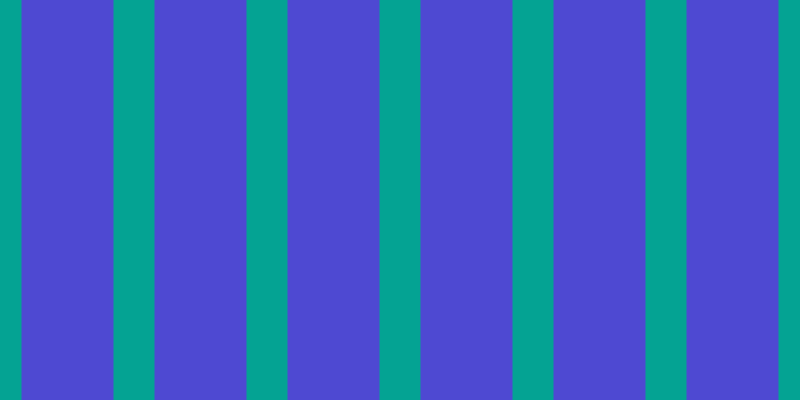 #4e49d2, #04a393 vertical lines, forty-one pixels wide, ninety-two pixels apart