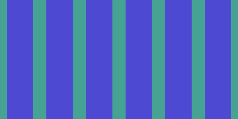 #4e49d2, #46a393 vertical lines, forty-four pixels wide, eighty-nine pixels apart