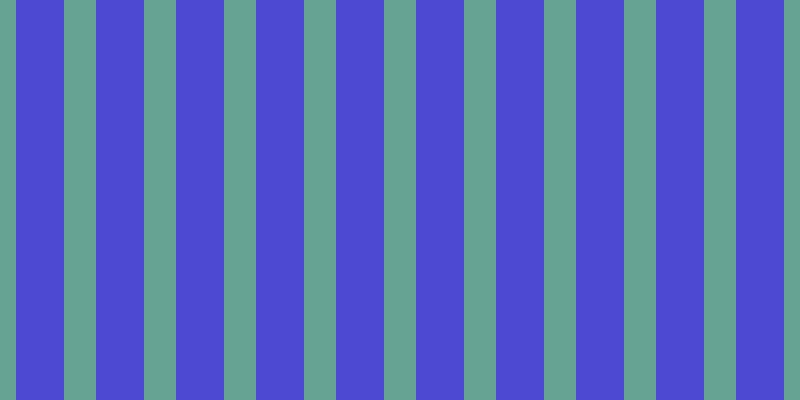 #4e49d2, #67a393 vertical lines, thirty-two pixels wide, forty-eight pixels apart