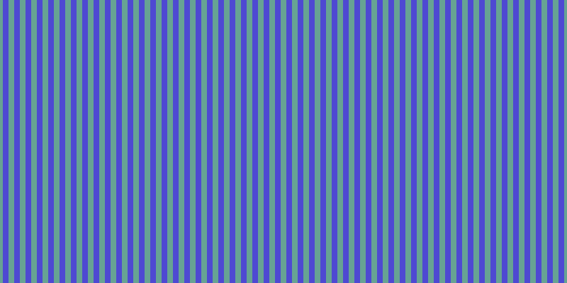 #4e49d2, #67a393 vertical lines, eight pixels wide, eight pixels apart