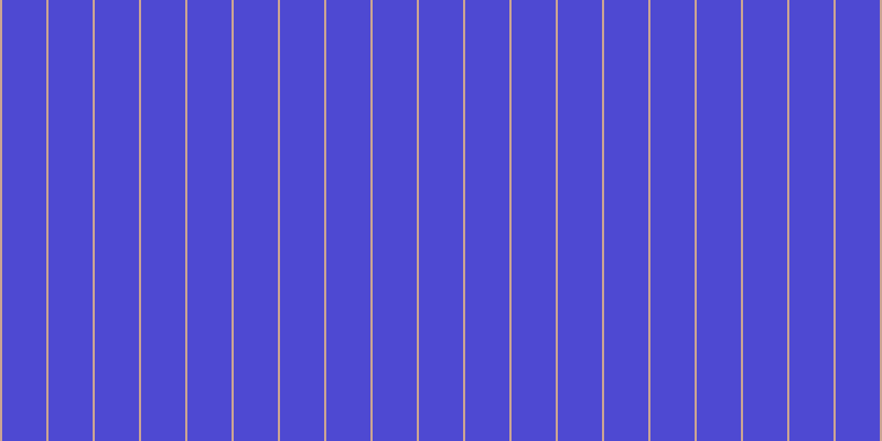 #4e49d2, #caa393 vertical lines, two pixels wide, forty pixels apart