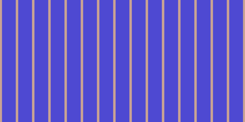 #4e49d2, #caa393 vertical lines, eight pixels wide, forty-five pixels apart