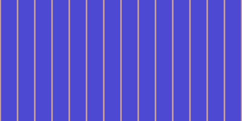 #4e49d2, #caa393 vertical lines, five pixels wide, fifty-two pixels apart
