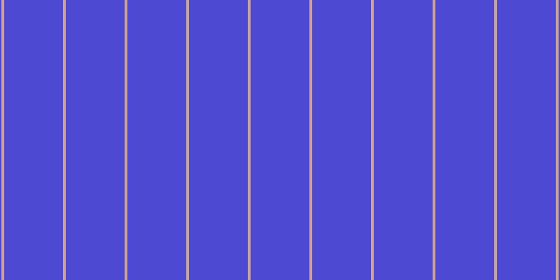 #4e49d2, #caa393 vertical lines, four pixels wide, eighty-four pixels apart