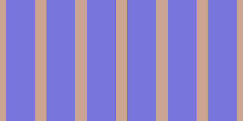#4e49d2 (75%), #caa393 vertical lines, thirty-eight pixels wide, ninety-five pixels apart