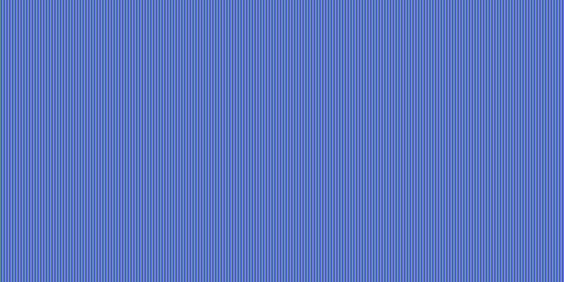 #4e49f3, #67a393 vertical lines, two pixels wide, two pixels apart