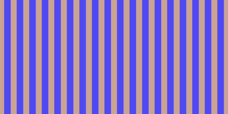 #4e49f3, #caa393 vertical lines, twenty-one pixels wide, twenty-three pixels apart
