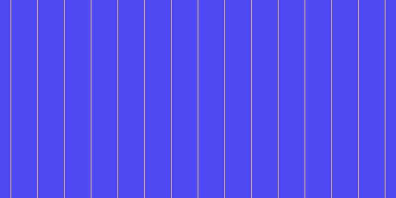 #4e49f3, #caa393 vertical lines, two pixels wide, fifty-two pixels apart