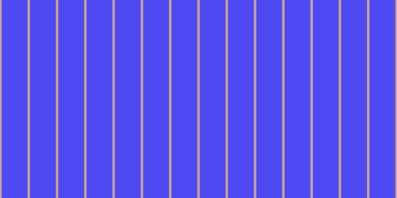 #4e49f3, #caa393 vertical lines, five pixels wide, fifty-two pixels apart