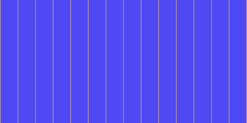 #4e49f3, #caa393 vertical lines, two pixels wide, fifty-five pixels apart