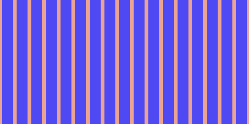 #4e49f3, #eba393 vertical lines, twelve pixels wide, thirty-five pixels apart