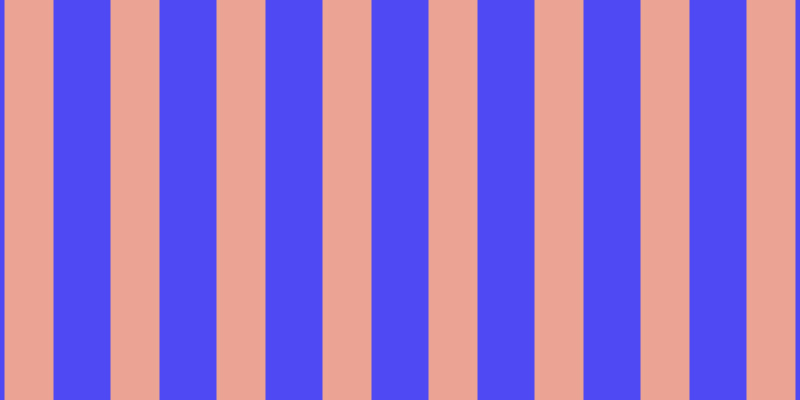 #4e49f3, #eba393 vertical lines, forty-nine pixels wide, fifty-seven pixels apart