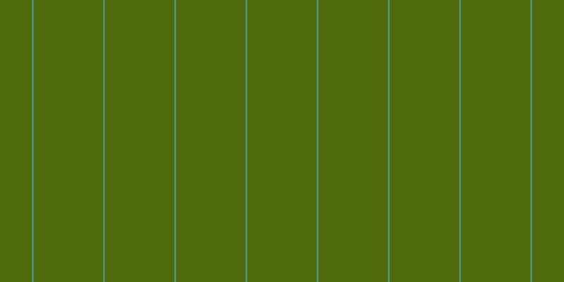 #4e6a0c, #46a393 vertical lines, two pixels wide, ninety-nine pixels apart