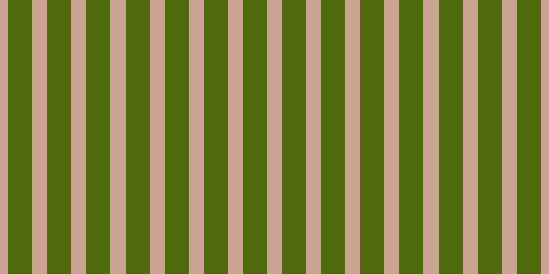 #4e6a0c, #caa393 vertical lines, twenty-two pixels wide, thirty-five pixels apart