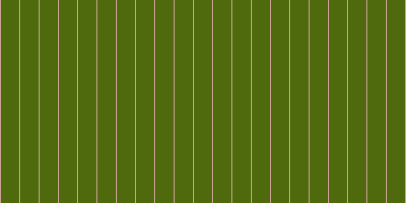 #4e6a0c, #caa393 vertical lines, two pixels wide, thirty-six pixels apart