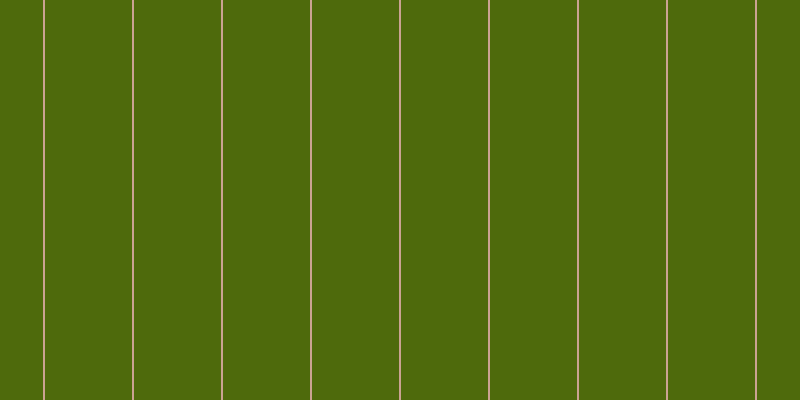 #4e6a0c, #caa393 vertical lines, two pixels wide, eighty-seven pixels apart