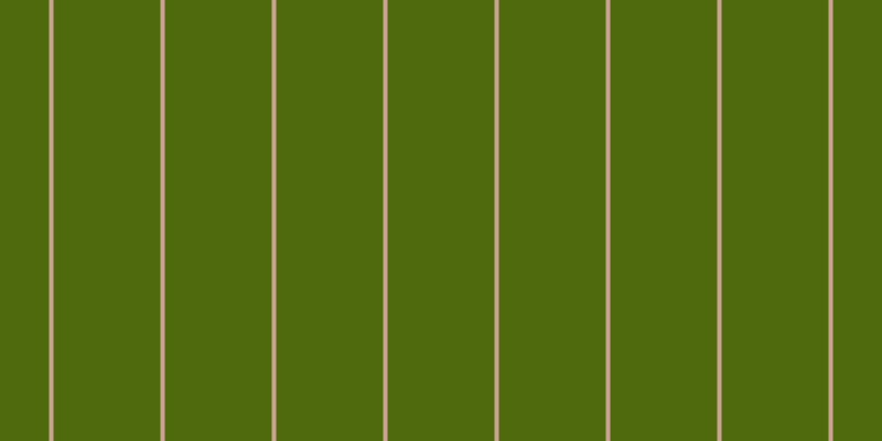 #4e6a0c, #caa393 vertical lines, four pixels wide, ninety-seven pixels apart