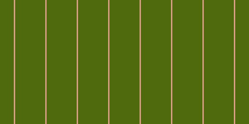 #4e6a0c, #eba393 vertical lines, four pixels wide, ninety-seven pixels apart