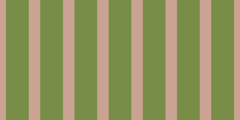 #4e6a0c (75%), #caa393 vertical lines, thirty-eight pixels wide, seventy-six pixels apart