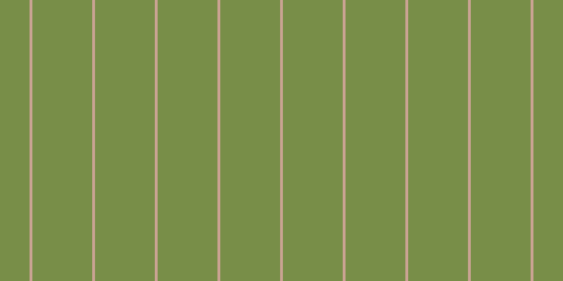 #4e6a0c (75%), #caa393 vertical lines, four pixels wide, eighty-five pixels apart