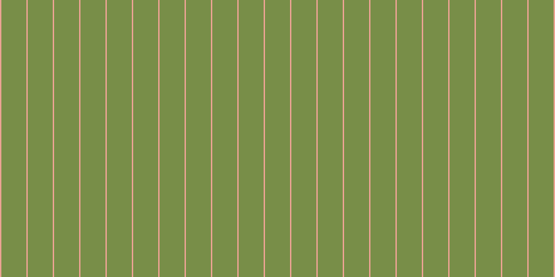 #4e6a0c (75%), #eba393 vertical lines, two pixels wide, thirty-six pixels apart