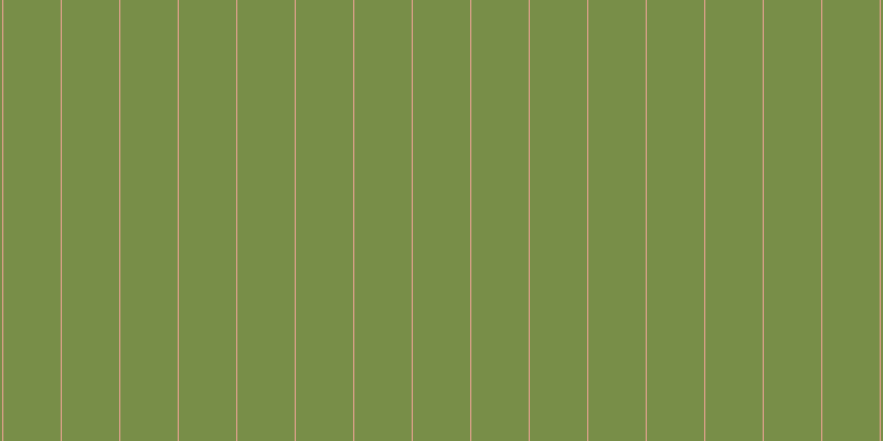 #4e6a0c (75%), #eba393 vertical lines, one pixels wide, fifty-two pixels apart