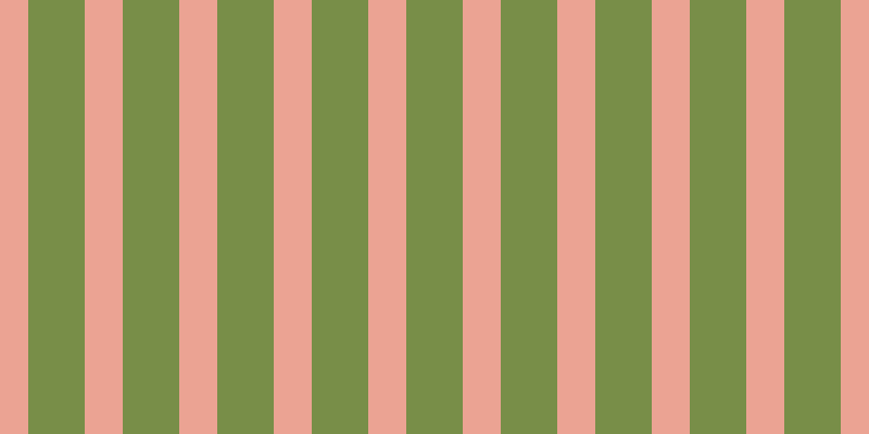 #4e6a0c (75%), #eba393 vertical lines, thirty-five pixels wide, fifty-two pixels apart