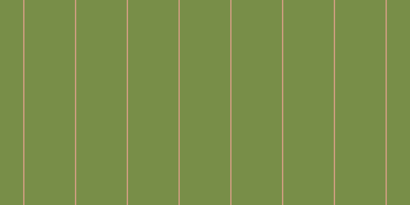 #4e6a0c (75%), #eba393 vertical lines, two pixels wide, ninety-nine pixels apart