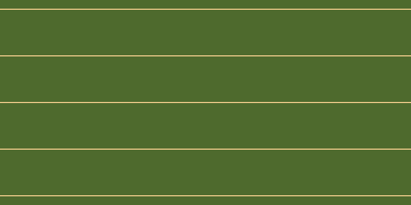 #4e6a2d, #fcd393 horizontal lines, two pixels wide, eighty-nine pixels apart