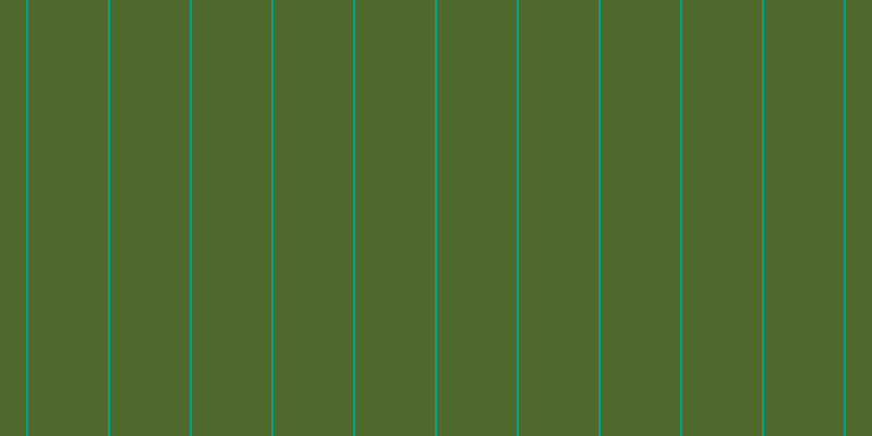 #4e6a2d, #04a393 vertical lines, two pixels wide, seventy-three pixels apart