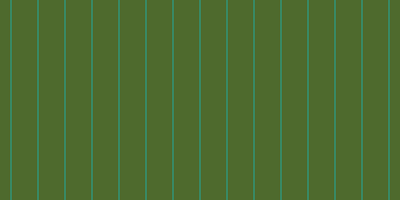 #4e6a2d, #25a393 vertical lines, two pixels wide, fifty-two pixels apart