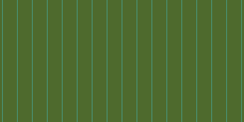 #4e6a2d, #46a393 vertical lines, two pixels wide, forty-seven pixels apart