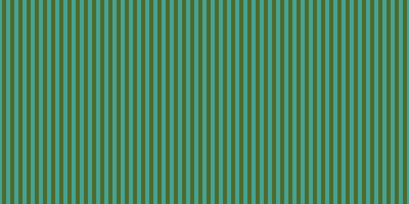 #4e6a2d, #46a393 vertical lines, eight pixels wide, eight pixels apart