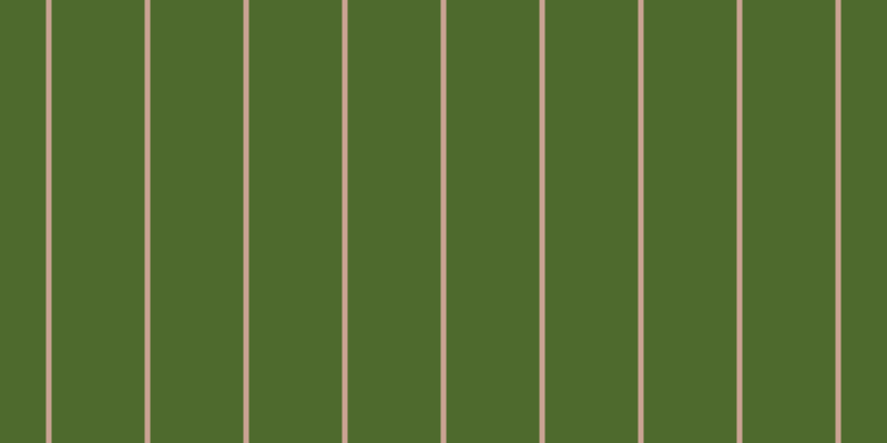 #4e6a2d, #caa393 vertical lines, five pixels wide, eighty-four pixels apart