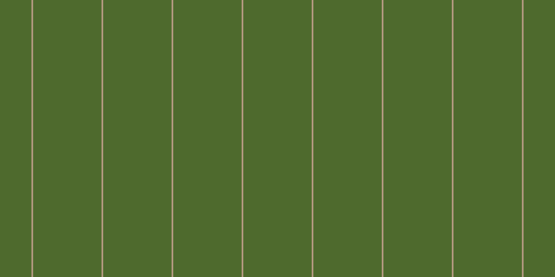 #4e6a2d, #caa393 vertical lines, two pixels wide, ninety-nine pixels apart