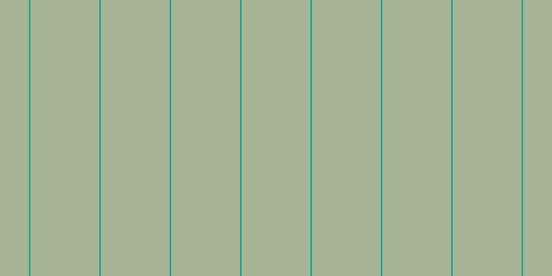 #4e6a2d (50%), #04a393 vertical lines, two pixels wide, one hundred pixels apart