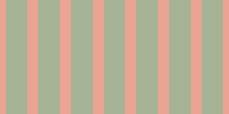 #4e6a2d (50%), #eba393 vertical lines, thirty-eight pixels wide, seventy-six pixels apart