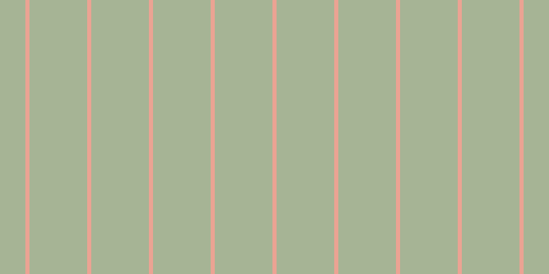#4e6a2d (50%), #eba393 vertical lines, six pixels wide, eighty-four pixels apart