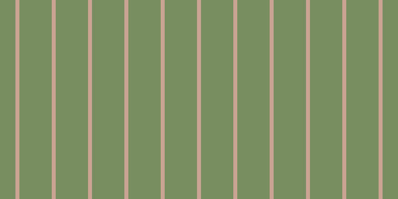 #4e6a2d (75%), #caa393 vertical lines, eight pixels wide, sixty-five pixels apart