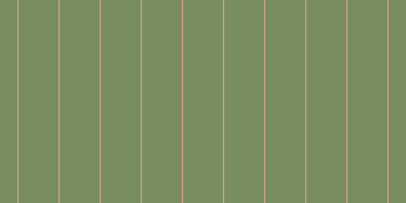 #4e6a2d (75%), #eba393 vertical lines, two pixels wide, seventy-nine pixels apart