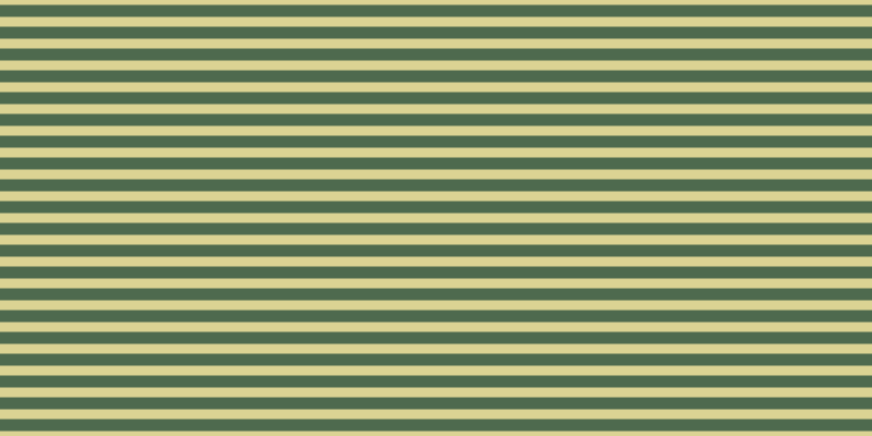 #4e6a4e, #dbd393 horizontal lines, nine pixels wide, eleven pixels apart