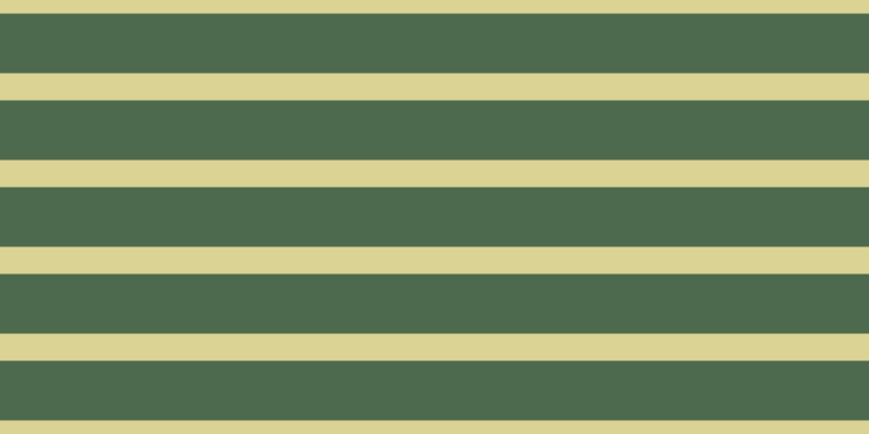 #4e6a4e, #dbd393 horizontal lines, twenty-five pixels wide, fifty-five pixels apart