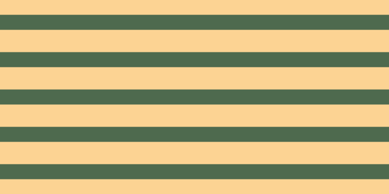 #4e6a4e, #fcd393 horizontal lines, forty-six pixels wide, thirty-one pixels apart
