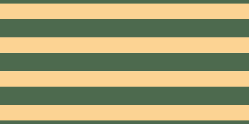 #4e6a4e, #fcd393 horizontal lines, fifty pixels wide, fifty-nine pixels apart