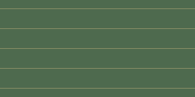 #4e6a4e, #fcd393 horizontal lines, one pixels wide, eighty-one pixels apart