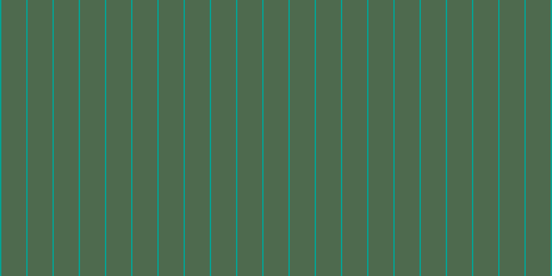 #4e6a4e, #04a393 vertical lines, two pixels wide, thirty-six pixels apart