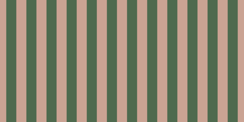 #4e6a4e, #caa393 vertical lines, thirty-three pixels wide, thirty-three pixels apart