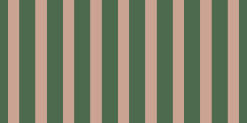 #4e6a4e, #caa393 vertical lines, thirty-seven pixels wide, fifty-two pixels apart