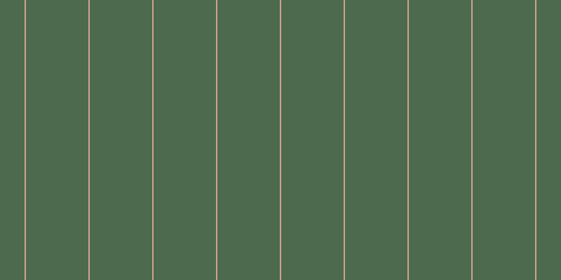#4e6a4e, #caa393 vertical lines, two pixels wide, eighty-nine pixels apart