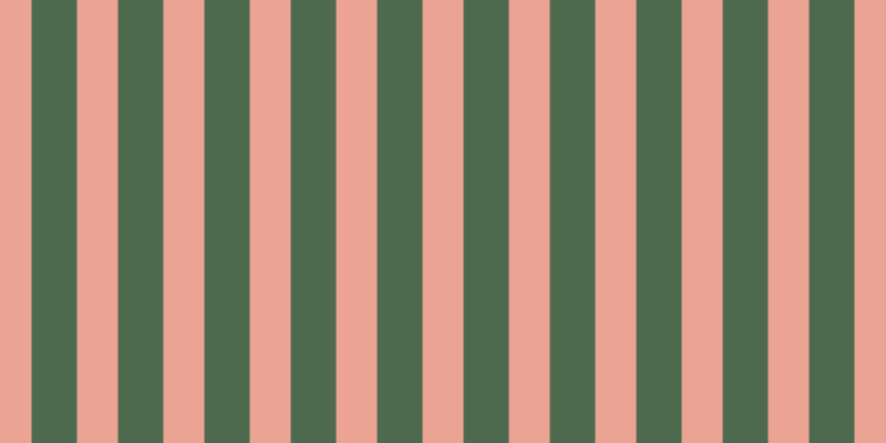 #4e6a4e, #eba393 vertical lines, thirty-seven pixels wide, forty-one pixels apart